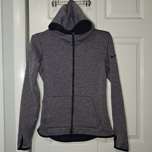 Nike Purple Heathered Full-Zip Hoodie